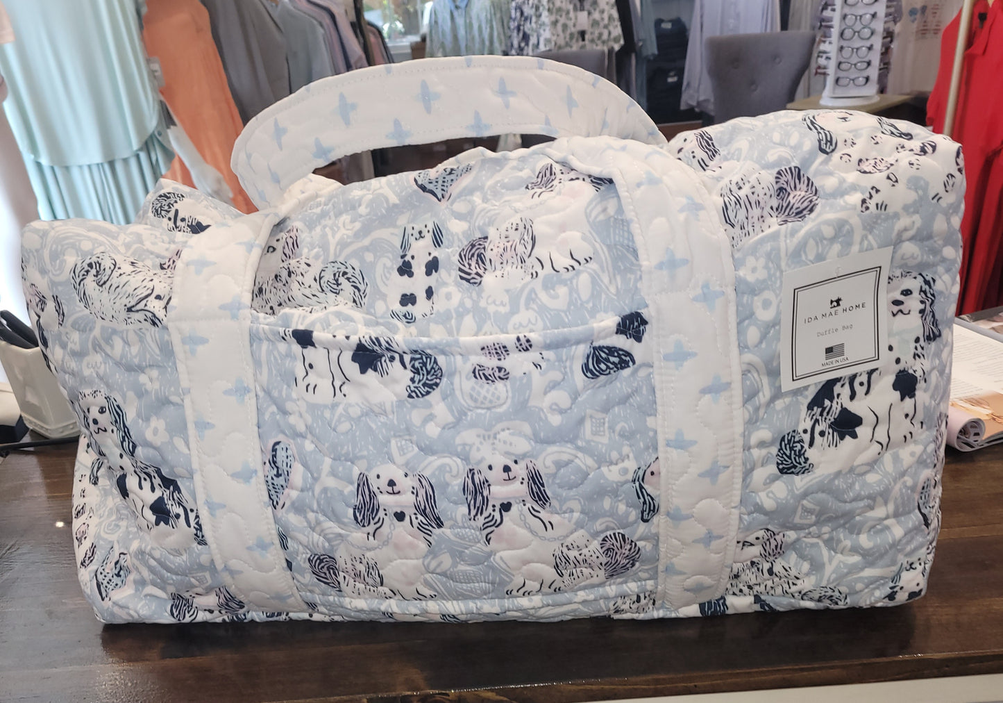 Quilted Duffle Bags