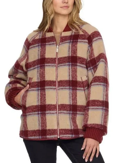 Anniston Reversible Quilted Bomber Jacket