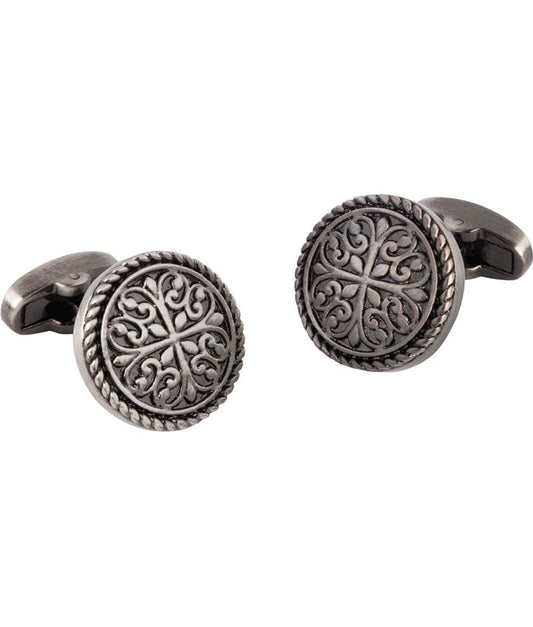 Antique Silver Cufflink