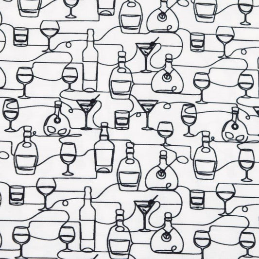 Short Sleeve Liquor Bottle Shirt