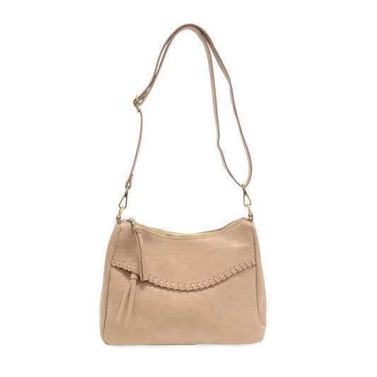 Cassidy Whipstitch Convertible Hobo Bag