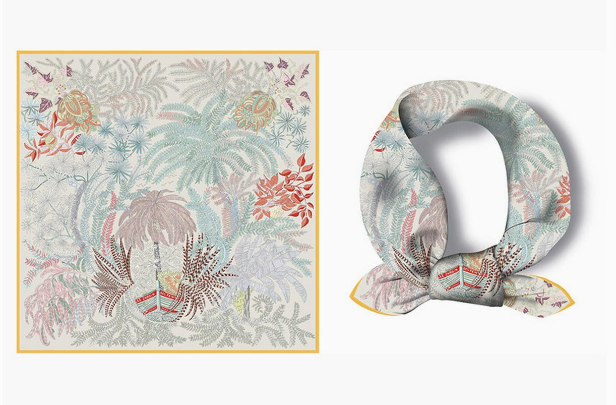 New Summer Thin Square Scarf