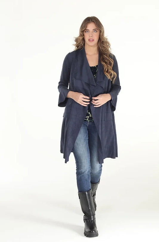 Faux Suede Jacket
