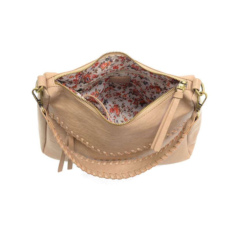 Cassidy Whipstitch Convertible Hobo Bag