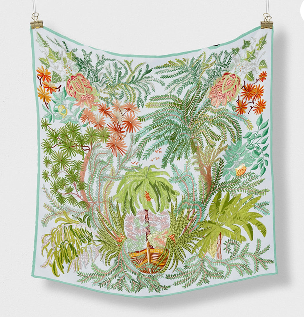 New Summer Thin Square Scarf