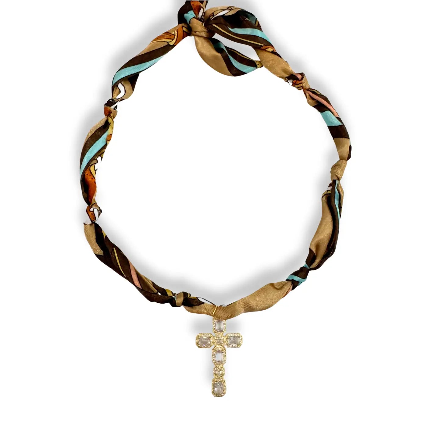 Scarf Bandana Charm Necklaces