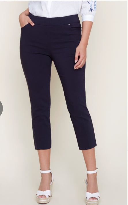 Pull On Slim Crop Pant