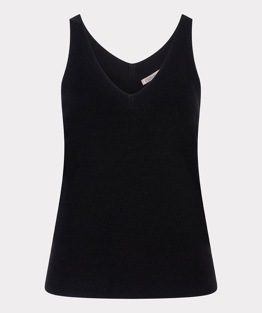 Rib Knit Singlet Tank Top