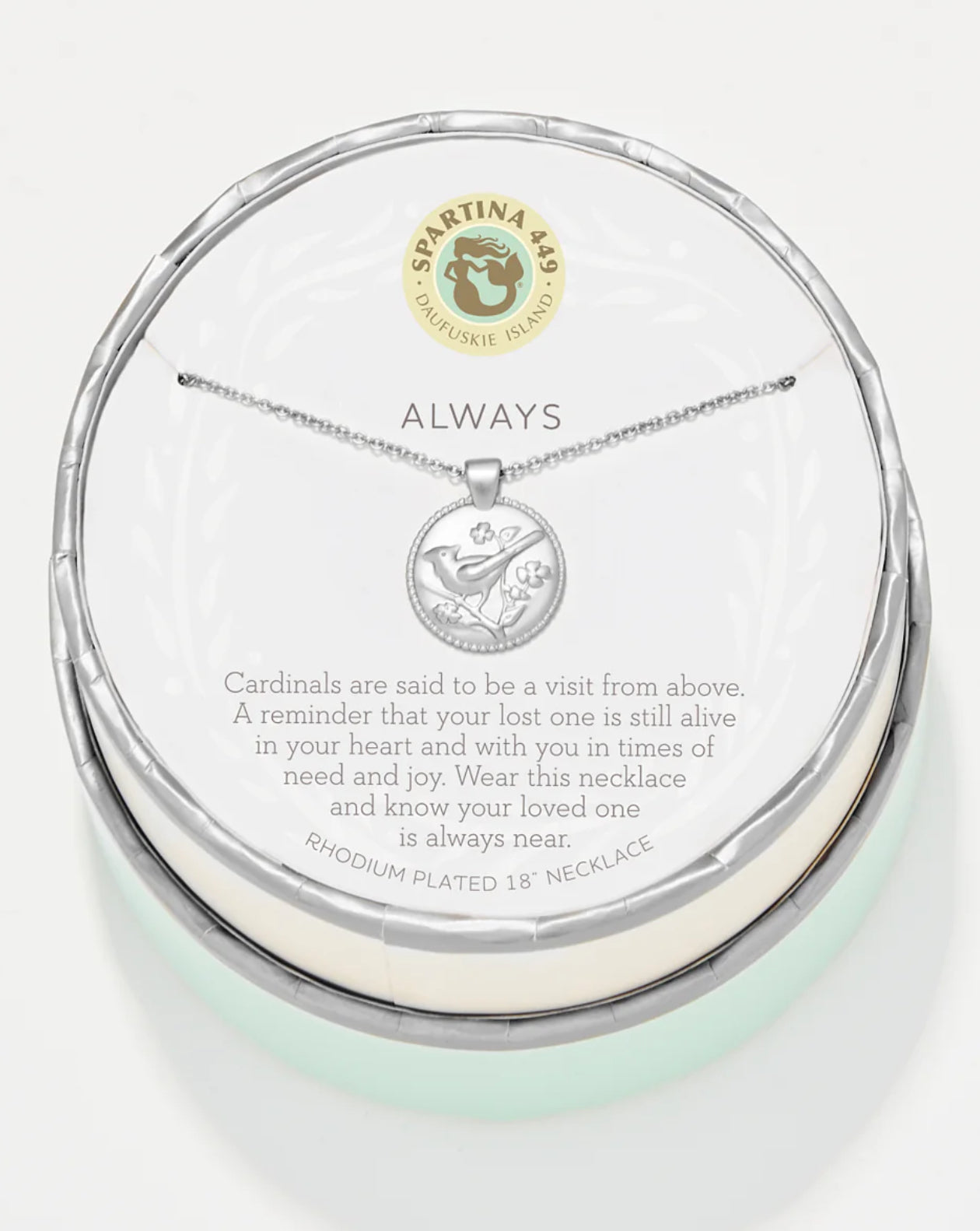 Sea La Vie Always/Cardinal Necklace