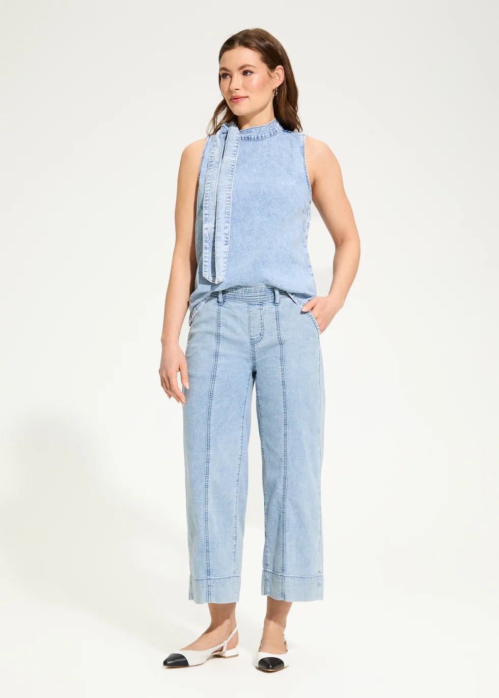 Pull On Crop Pant