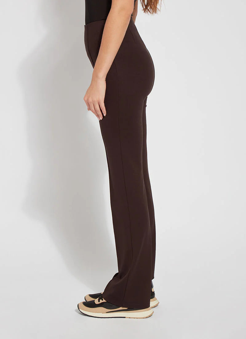 Elysse Wide Leg Pintuck Ponte Pant
