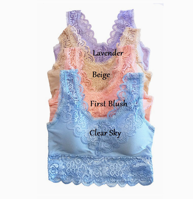 Padded Lace Bralette