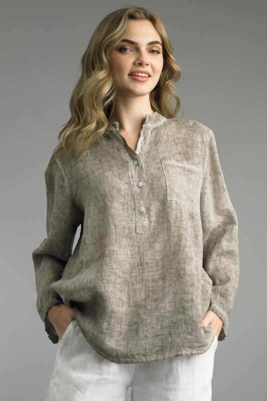 Three Button Tunic