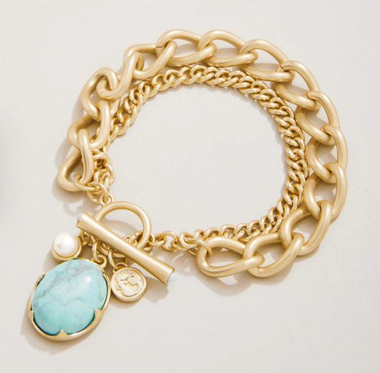 Coralie Toggle Bracelet