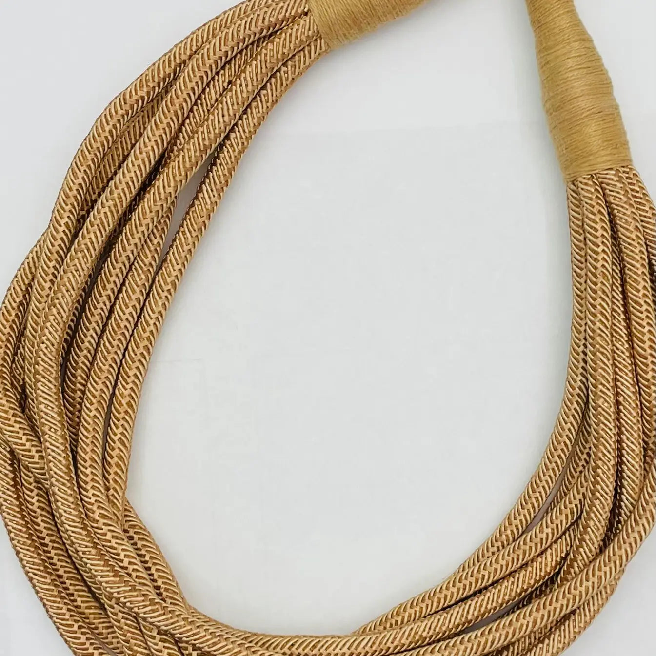 Slub Rope Slub Eight-Strand Rope Necklace – The Chiffarobe