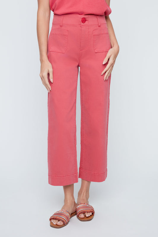 Front Pocket Straight Leg Pant