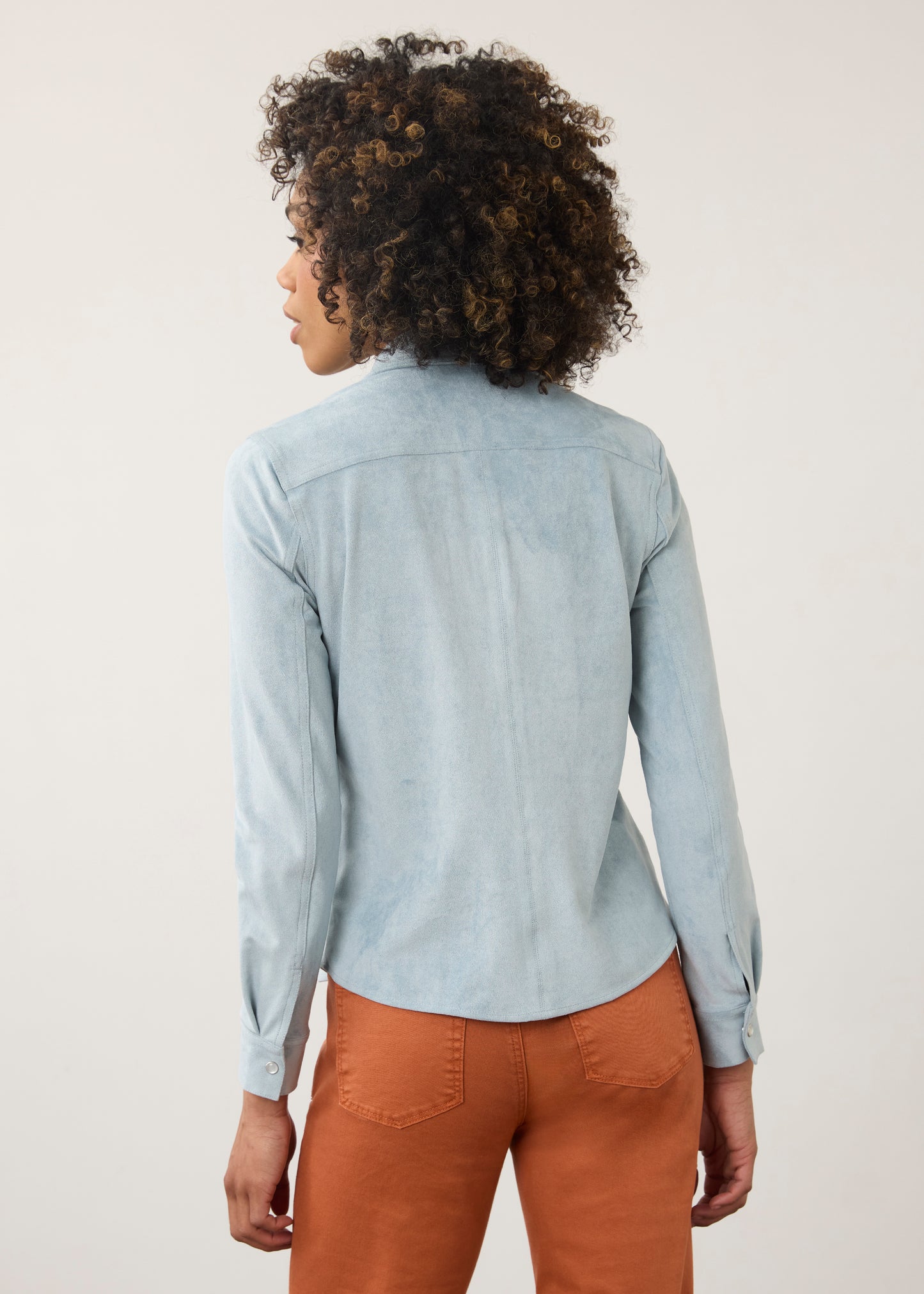 Faux Suede Shirt