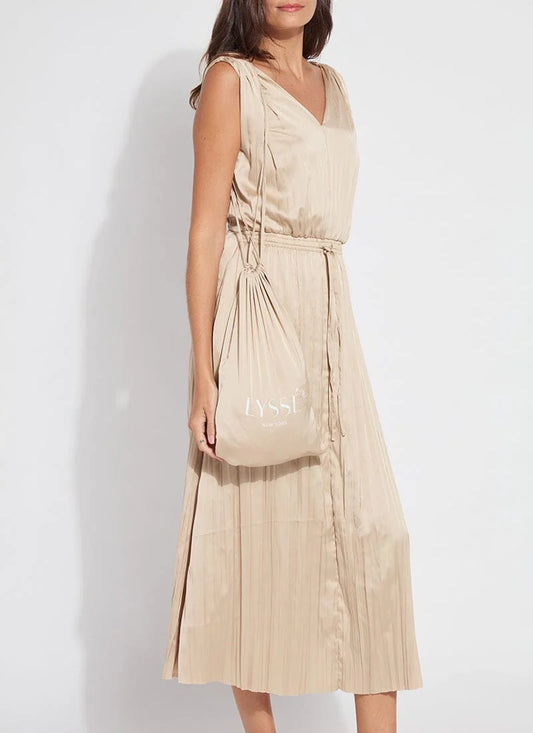 The Packable Pleated Dress