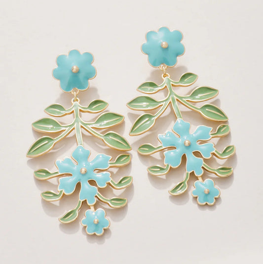 Delphinium Earrings