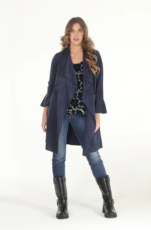 Faux Suede Jacket