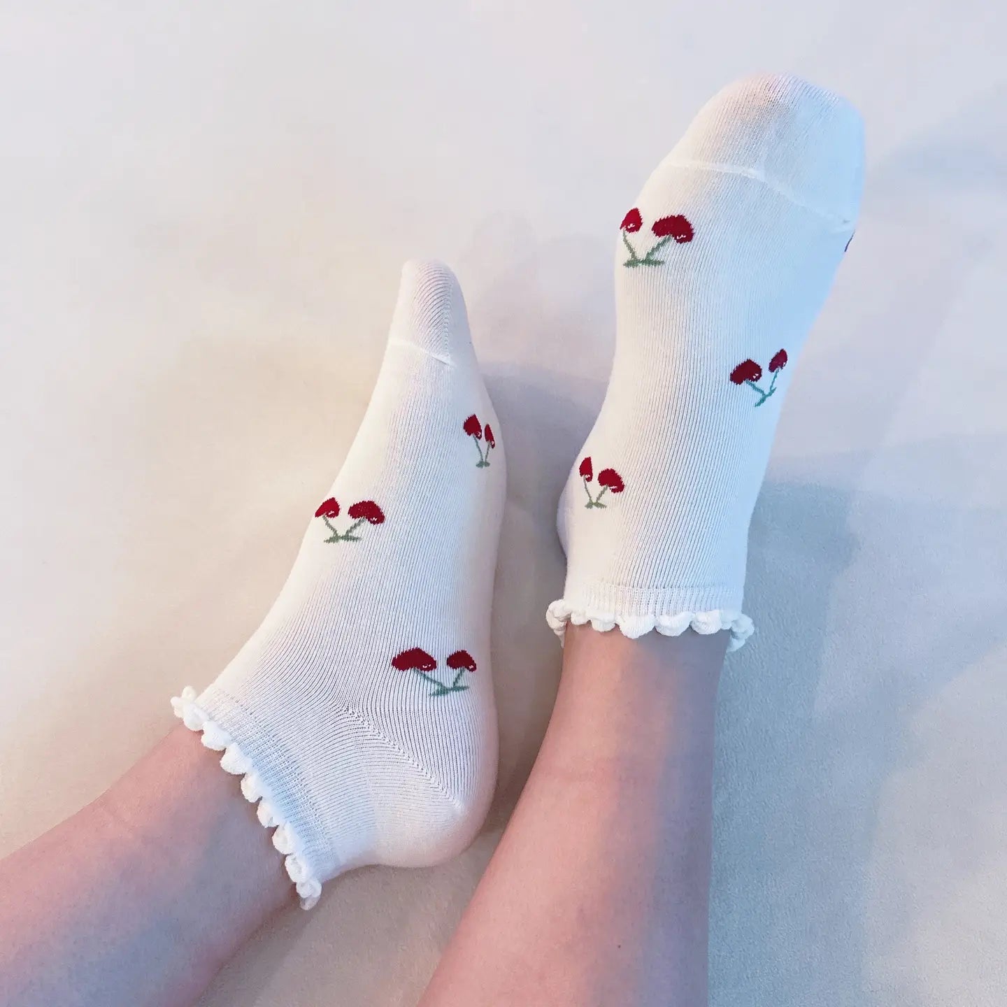 Heart My Cherries Socks Set of 3