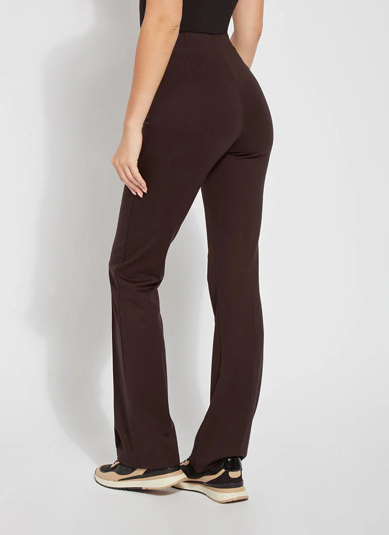 Elysse Wide Leg Pintuck Ponte Pant