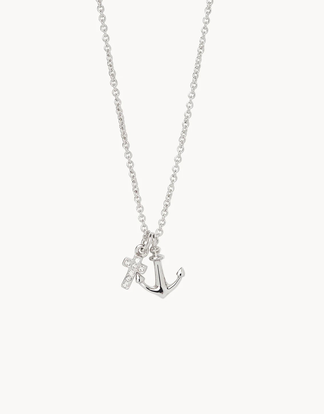 It Is Well/ Cross Anchor Necklace