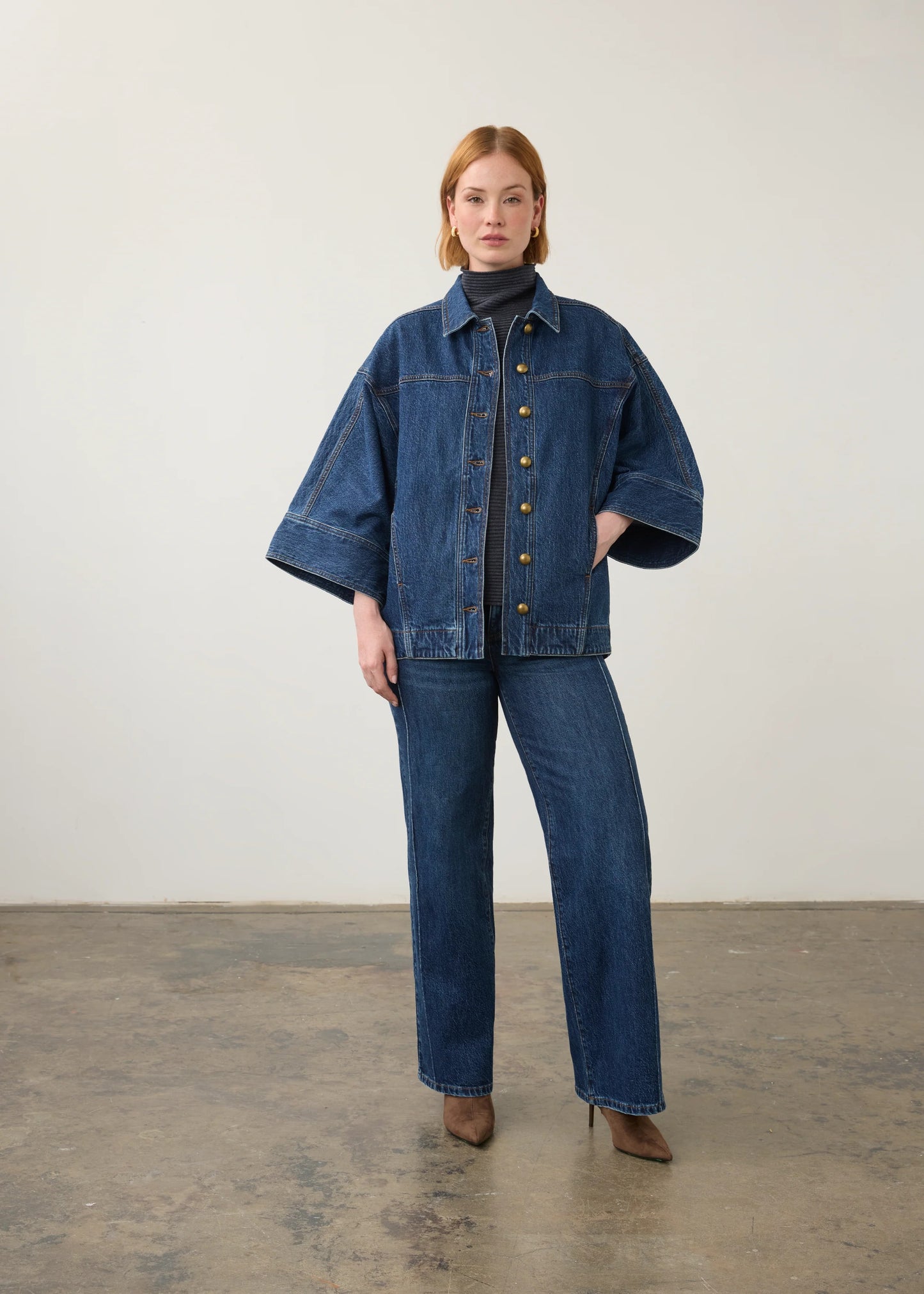Kim Sleeve Denim Jacket