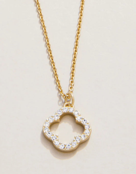 Lucky One/ Quatrefoil Necklace