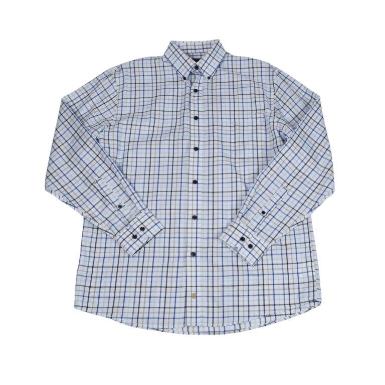 Long Sleeve Twill Multi Check