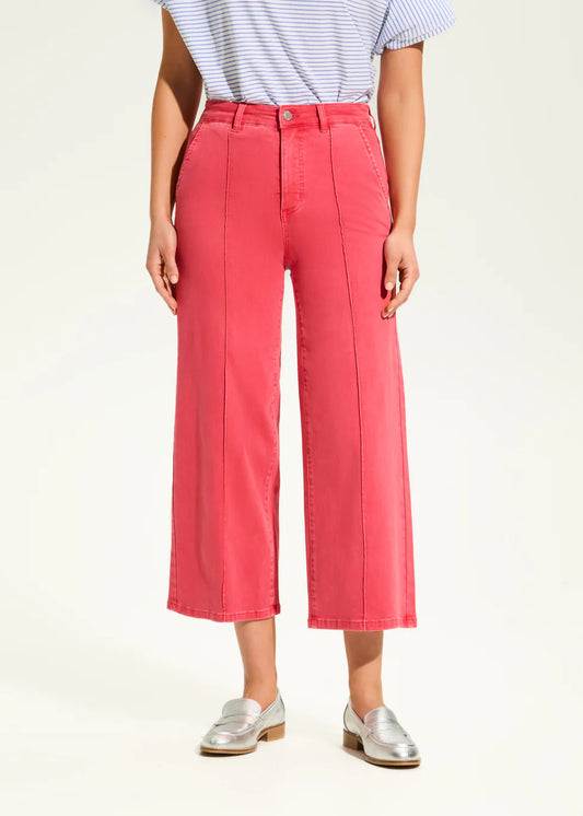 Suzanne Wide Leg Crop Jean