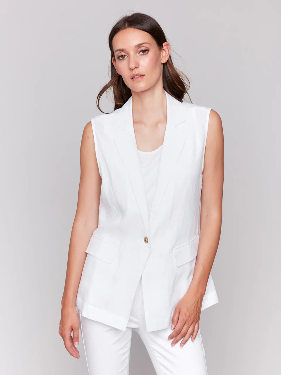 Linen Vest