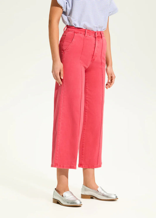 Suzanne Wide Leg Crop Jean