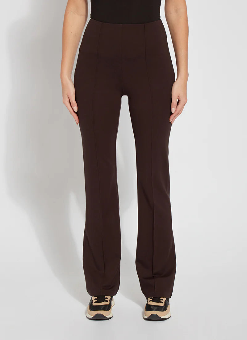 Elysse Wide Leg Pintuck Ponte Pant