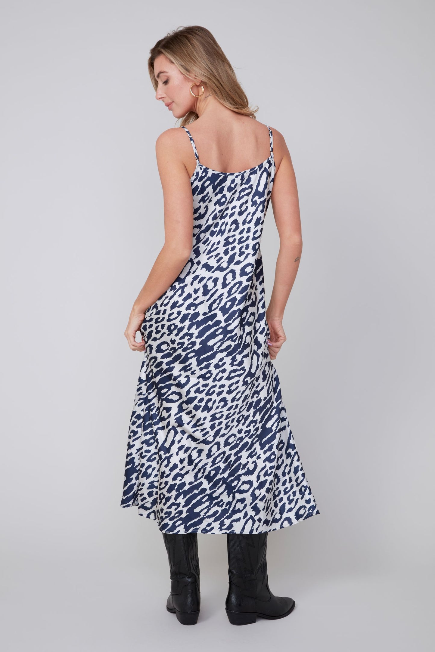 Animal Print Strap Dress