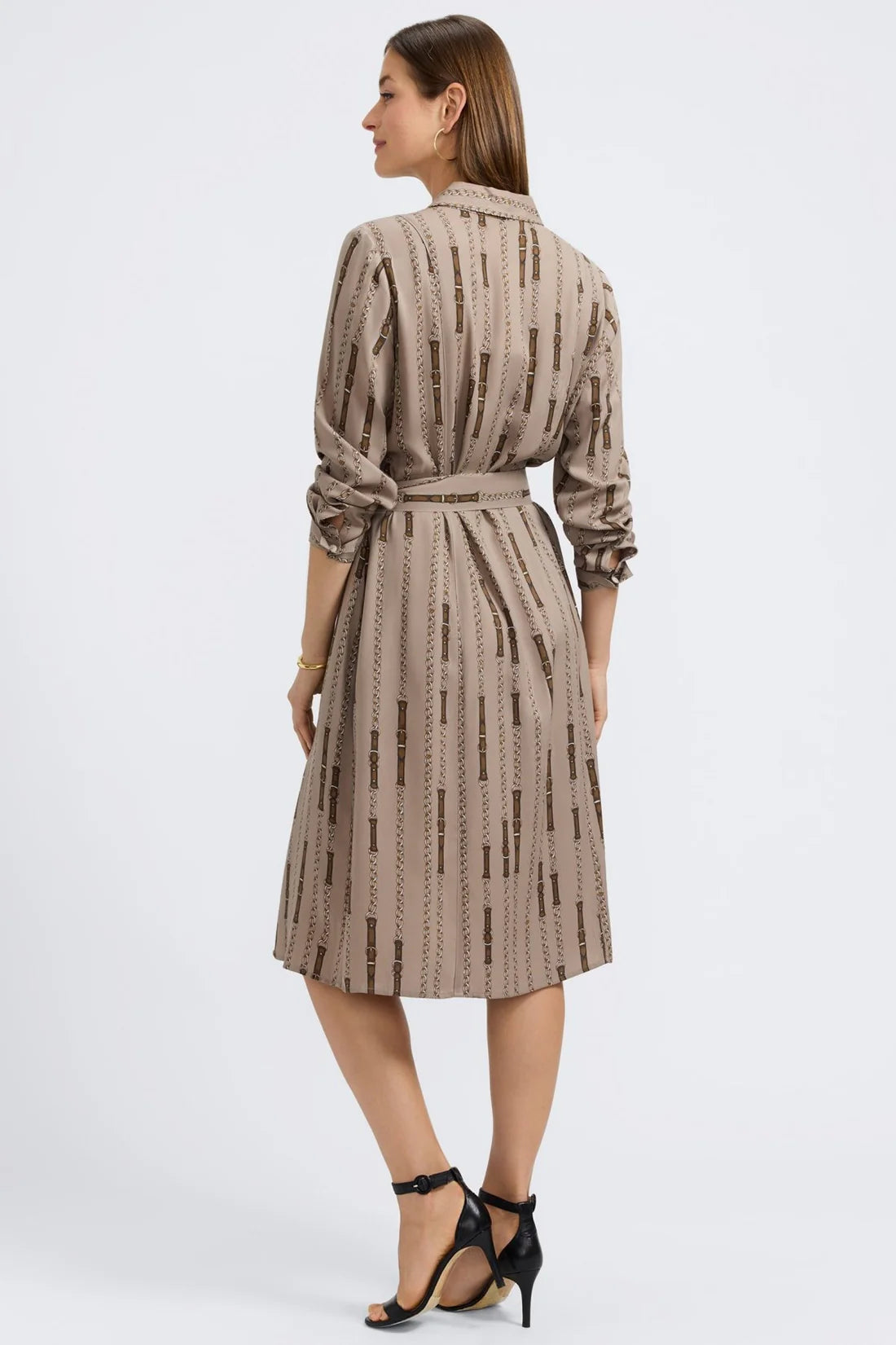 Fiona Long Sleeve Midi Dress