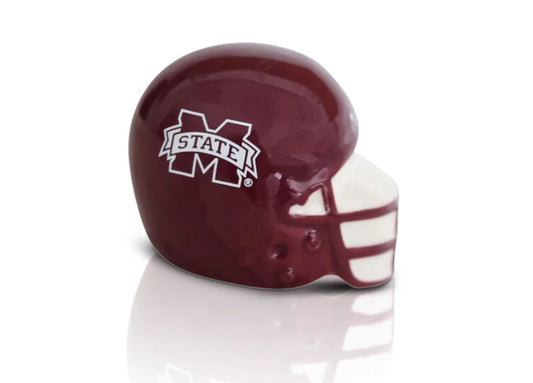 Nora Fleming Mini College Football Helmets
