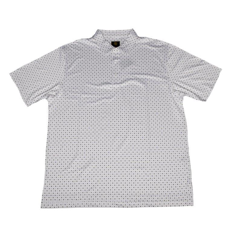 Printed Micro Geo Golf Polo