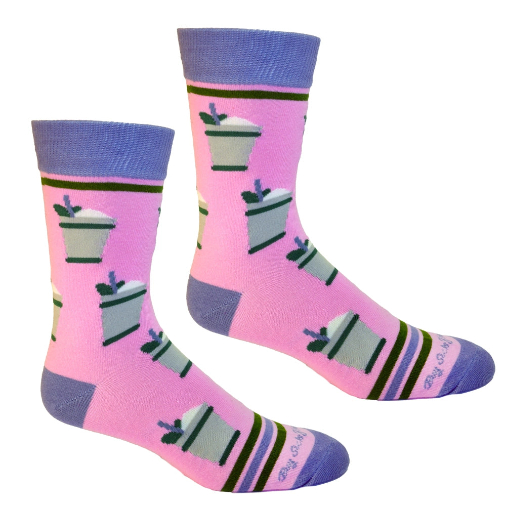 Mint Julep Cups Socks