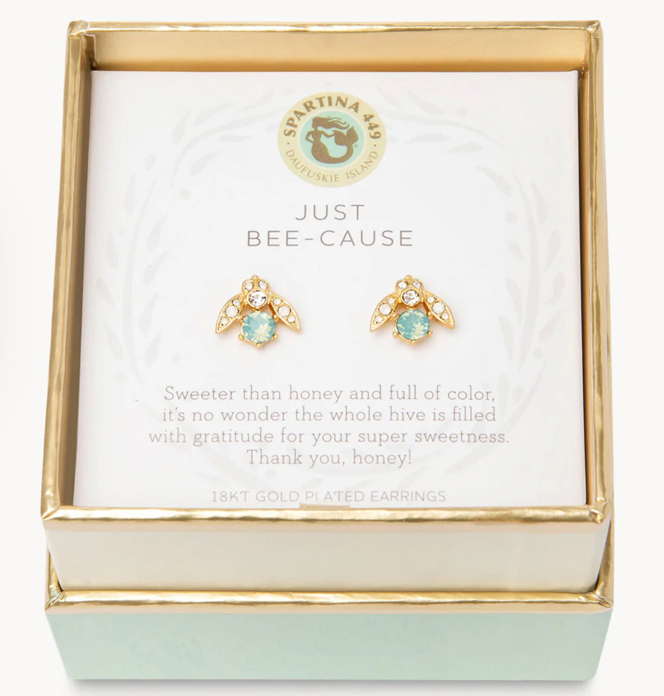 Sea La Vie Stud Earrings Just Bee-cause/ Little Bee