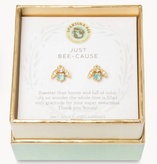 Sea La Vie Stud Earrings Just Bee-cause/ Little Bee