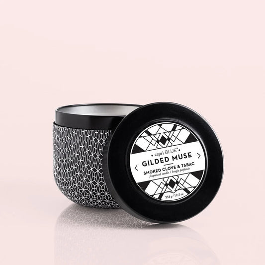 Gilded  Muse Tin