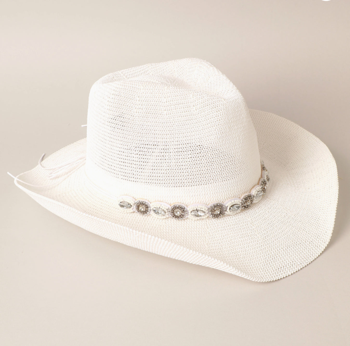 Durango Cowboy Hat With Jeweled Belt