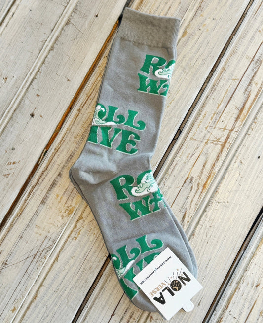 Nolaverse Roll Wave Socks