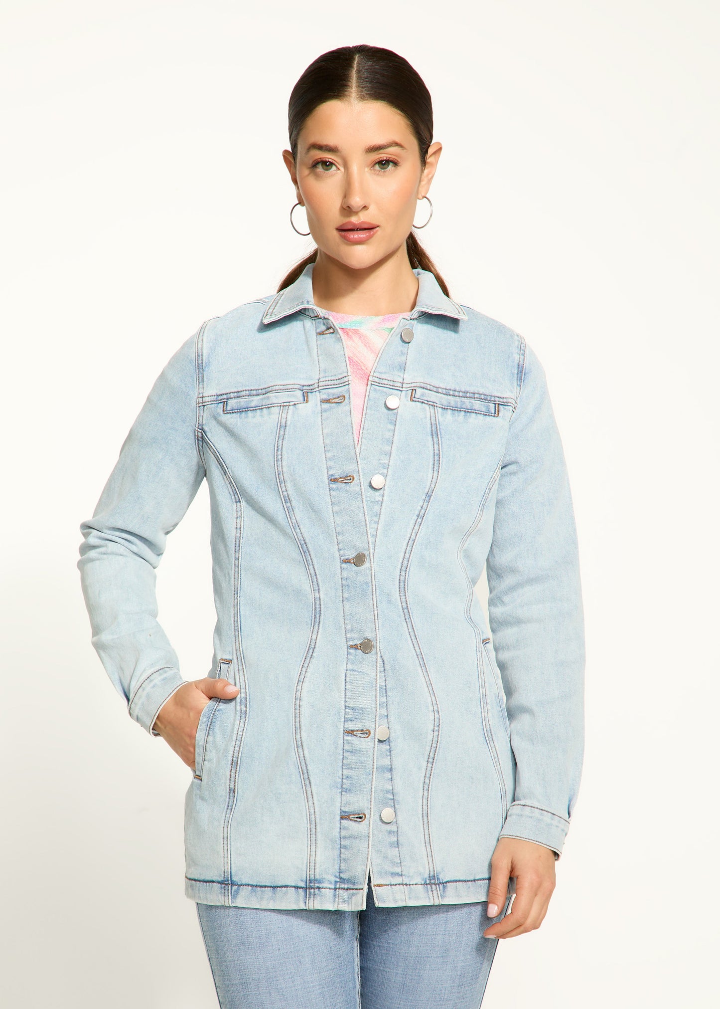 Long Denim Jacket