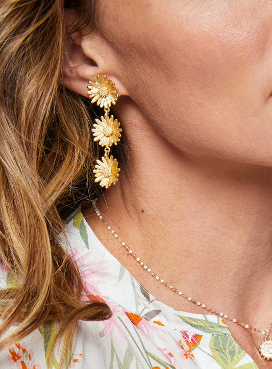 Daisy Dangle Earrings