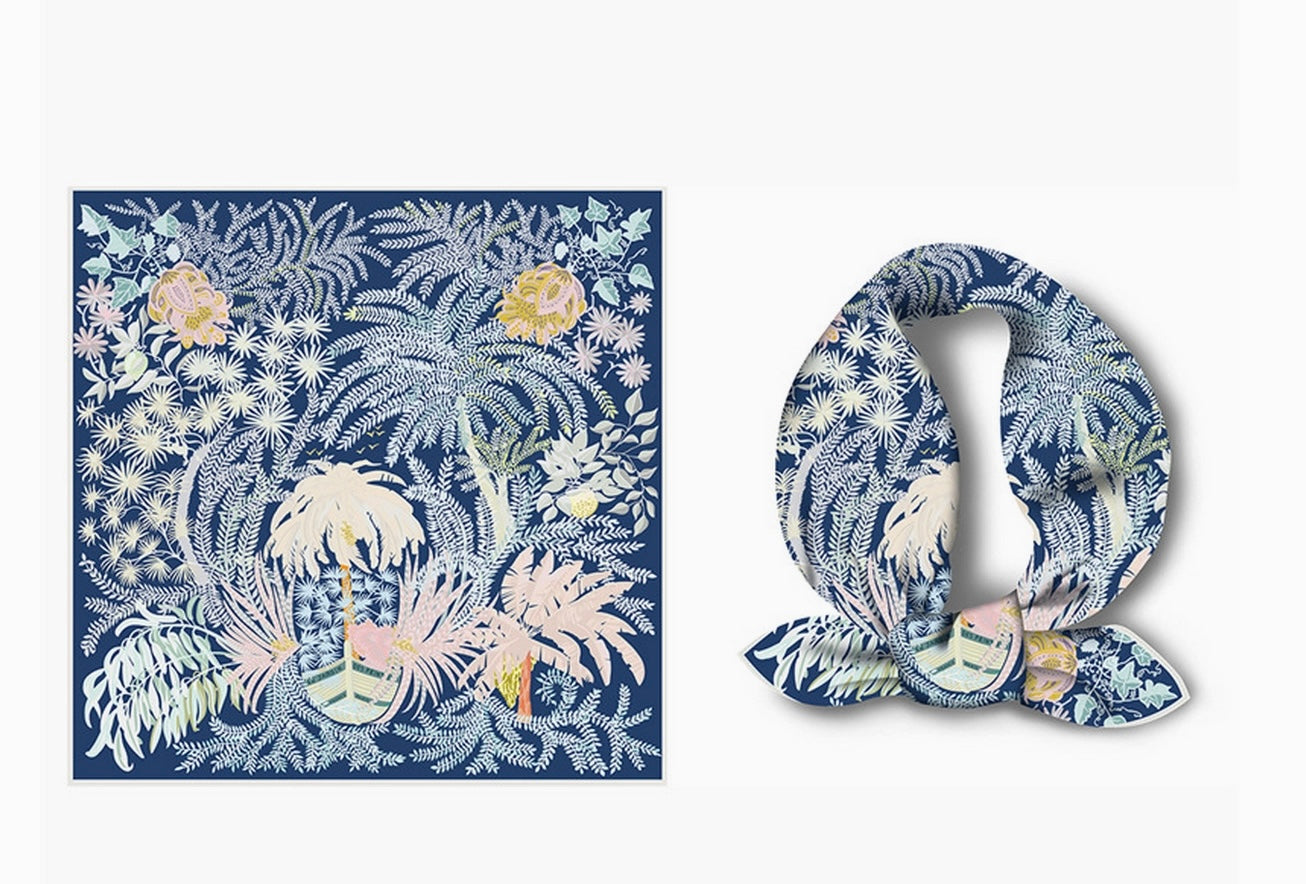 New Summer Thin Square Scarf