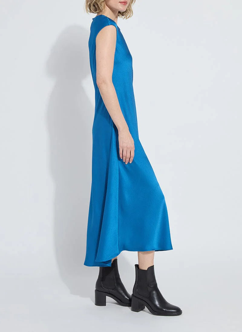 Silvana Bias Cut Midi Dress