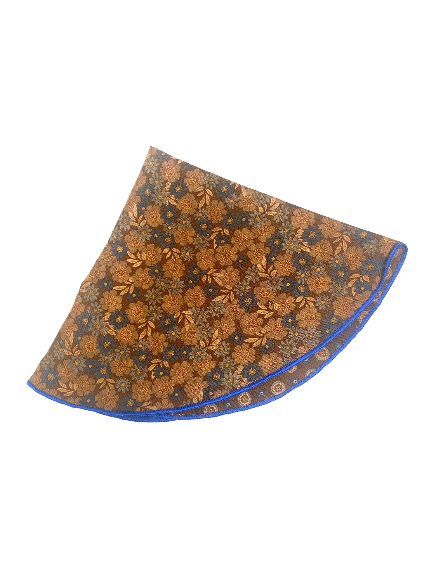 Round Silk Pocket Square