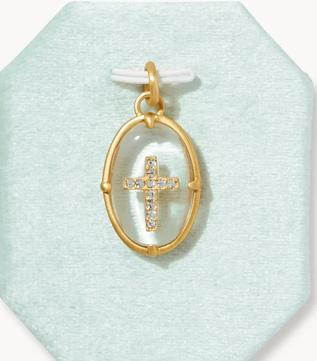 Faithful Cross Charm